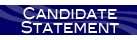 Candidate Statement
